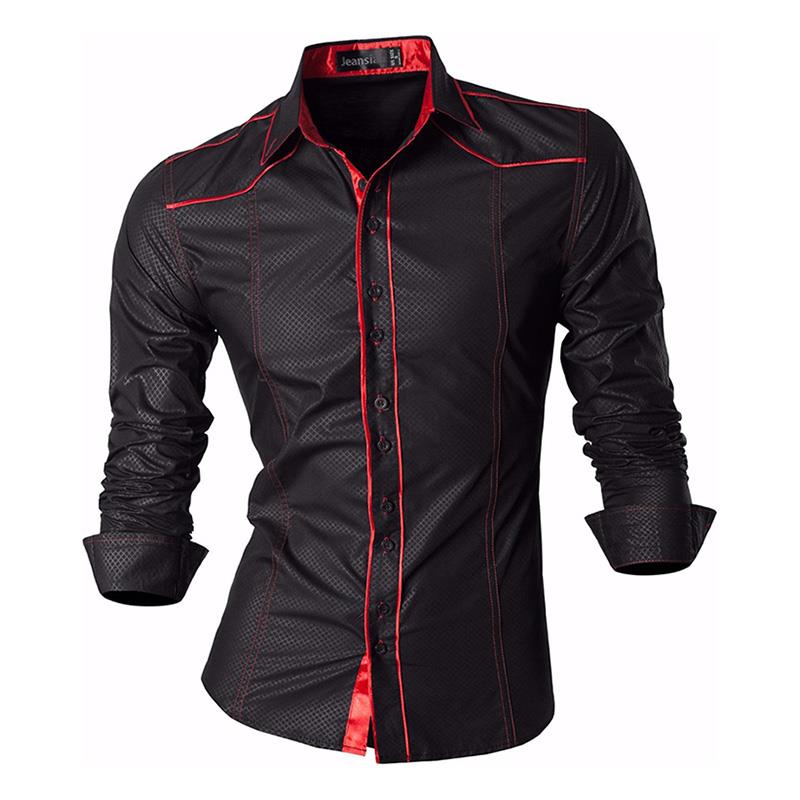 Men's Casual Dress Shirts Stylish Long Sleeve