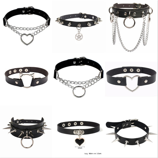 Sexy Gothic Choker Necklace Goth Punk