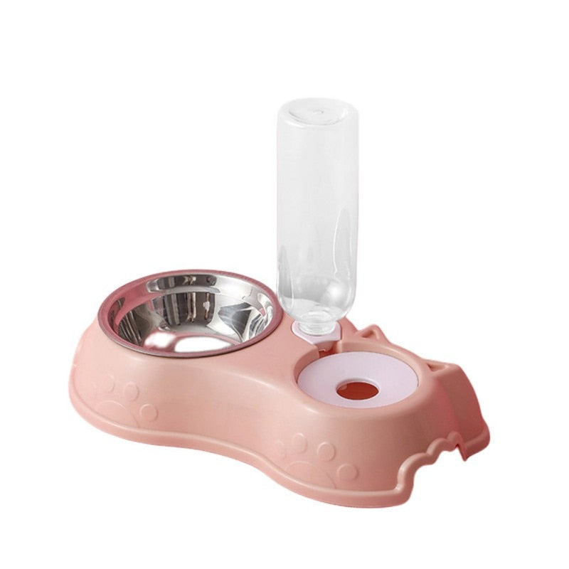 Cat Feeder Bowl and Water Dish