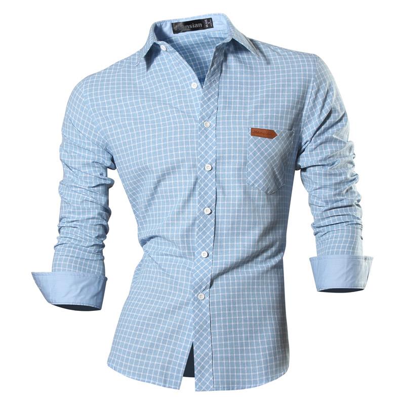 Men's Casual Dress Shirts Stylish Long Sleeve