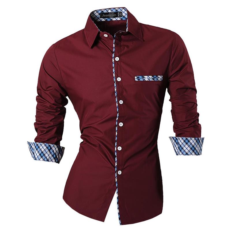 Men's Casual Dress Shirts Stylish Long Sleeve