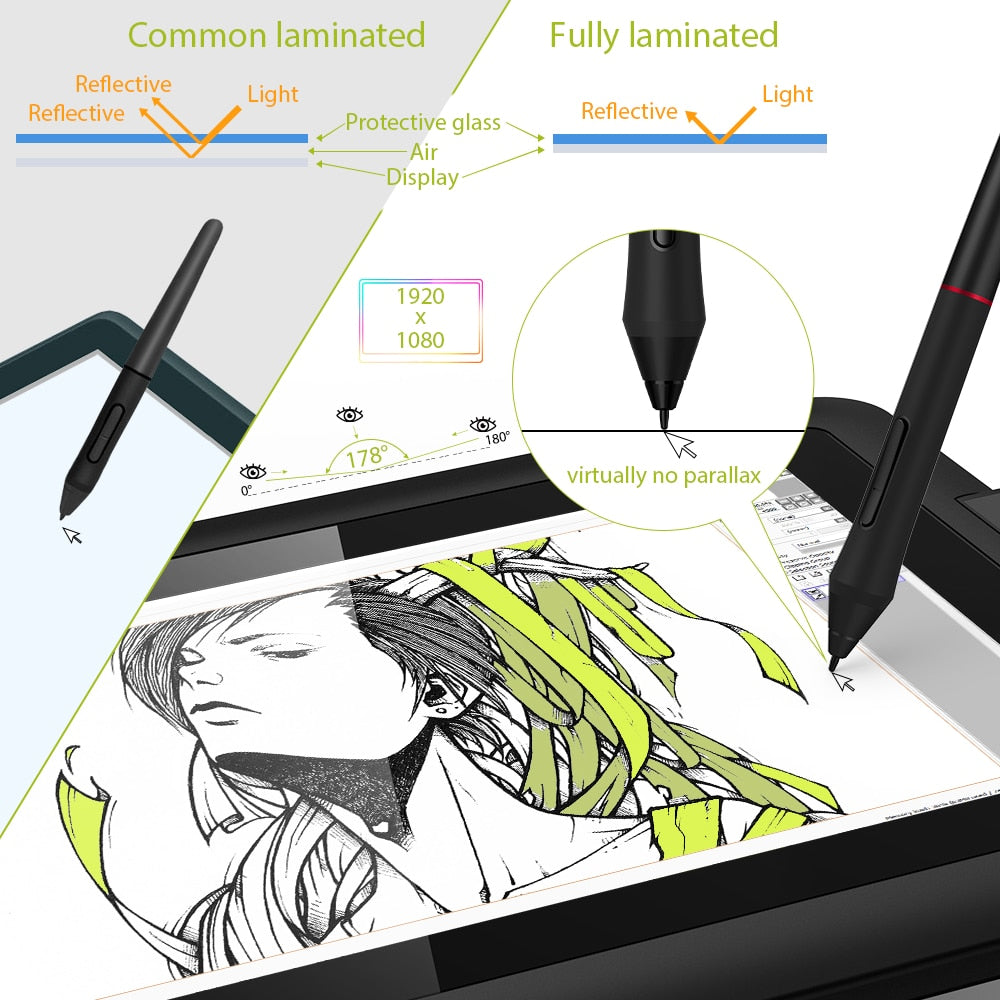 XPPen Artist 12 Pro 11.6 Inches Drawing Tablet