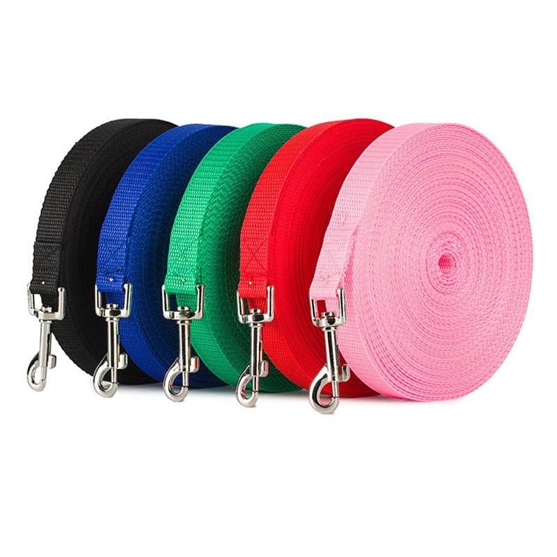 Nylon Dog Training Leashes Collar Leader Rope For Dogs Cat