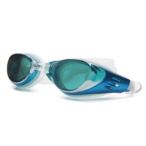 Summer Electroplate UV400 Swimming Goggles Waterproof Eyewear