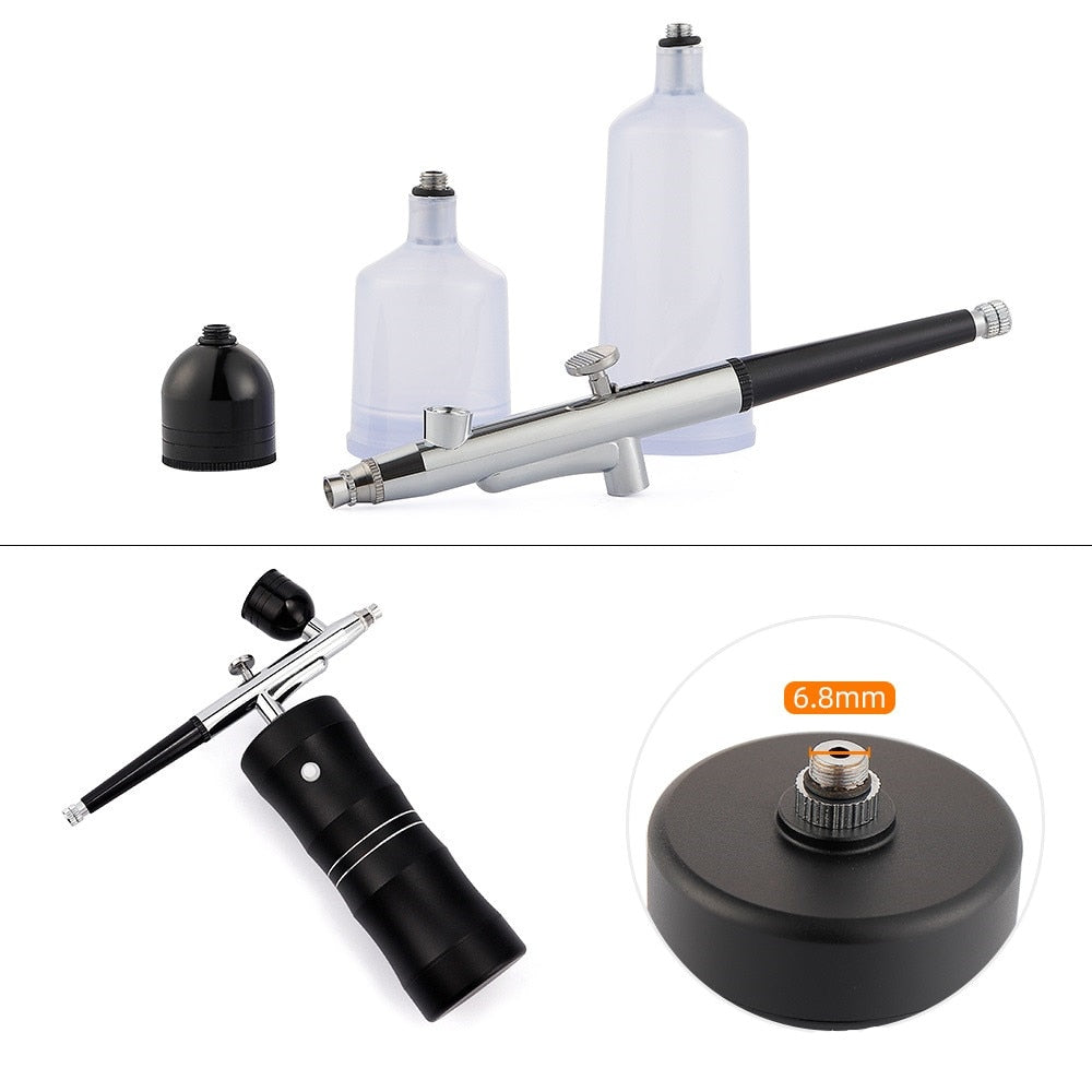 Mini Air Compressor Kit Air-Brush For Nail Art