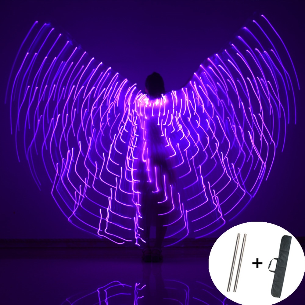 Belly Dance LED Wings Performance Butterfly Wings