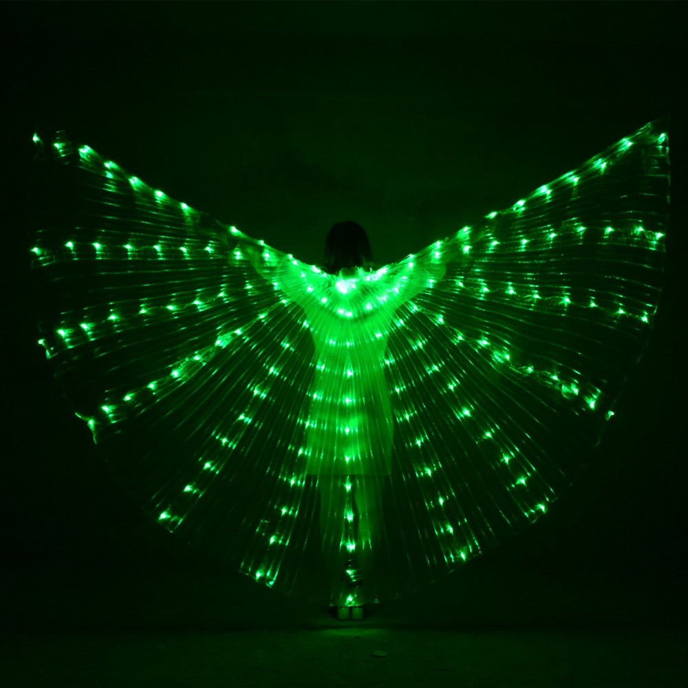 Belly Dance LED Wings Performance Butterfly Wings