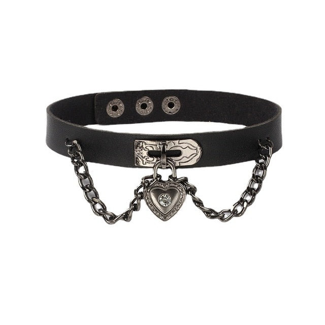 Sexy Gothic Choker Necklace Goth Punk