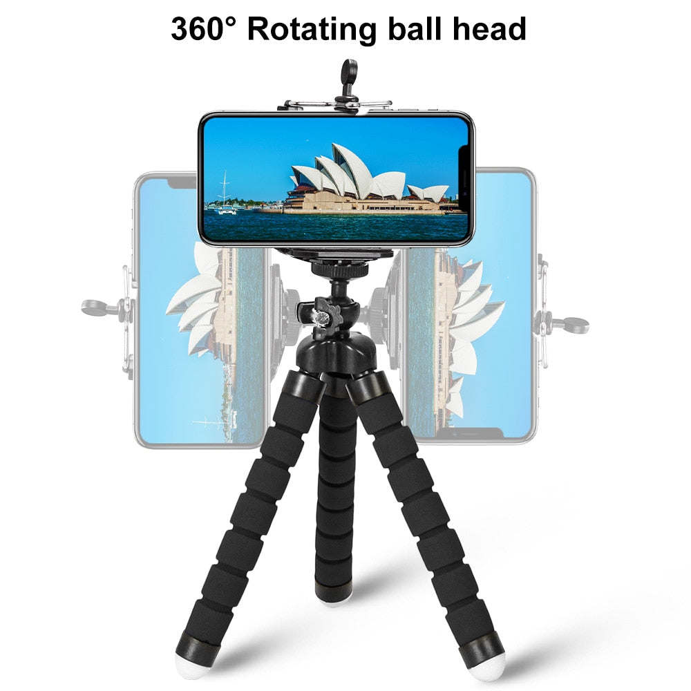 Tripod For Phone Flexible Sponge Octopus Mini