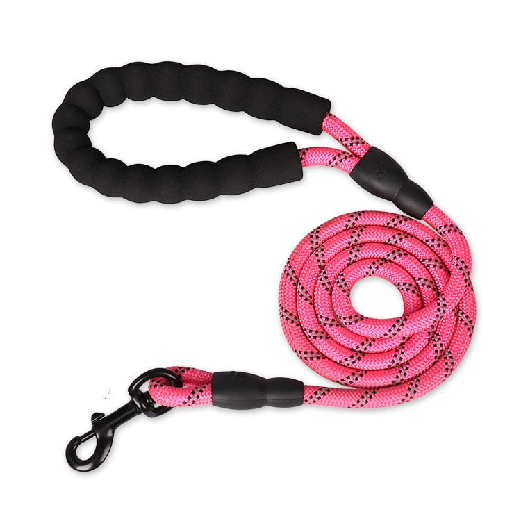 5ft/6.5ft/10ft Mid Size Dog Leash Pet 50-100lbs Luminating Night