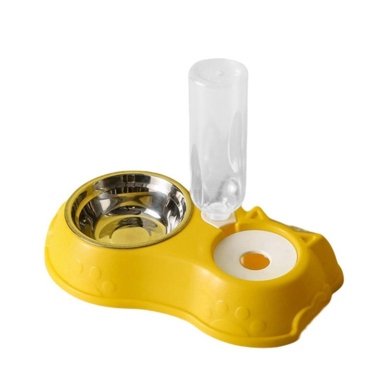 Cat Feeder Bowl and Water Dish