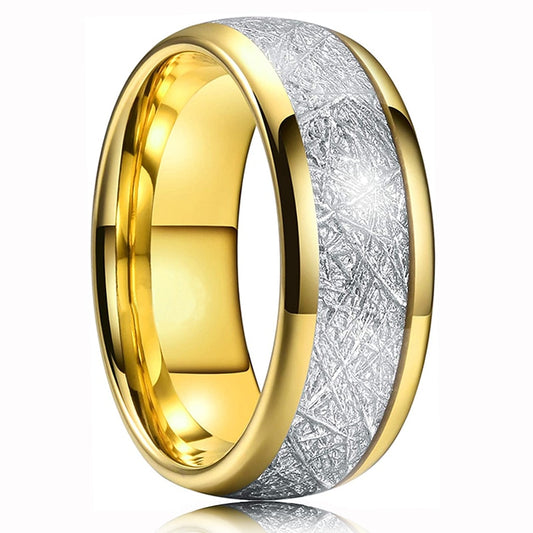 Silver Gold Two Tone Celtic Ring