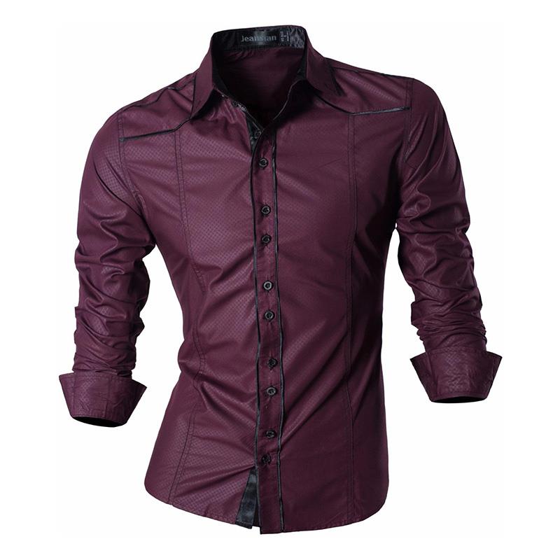 Men's Casual Dress Shirts Stylish Long Sleeve