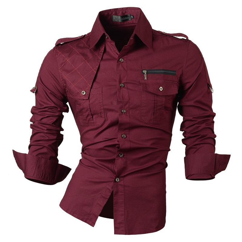 Men's Casual Dress Shirts Stylish Long Sleeve