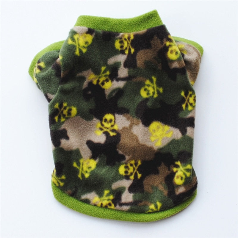 Warm Fleece Dog Clothing