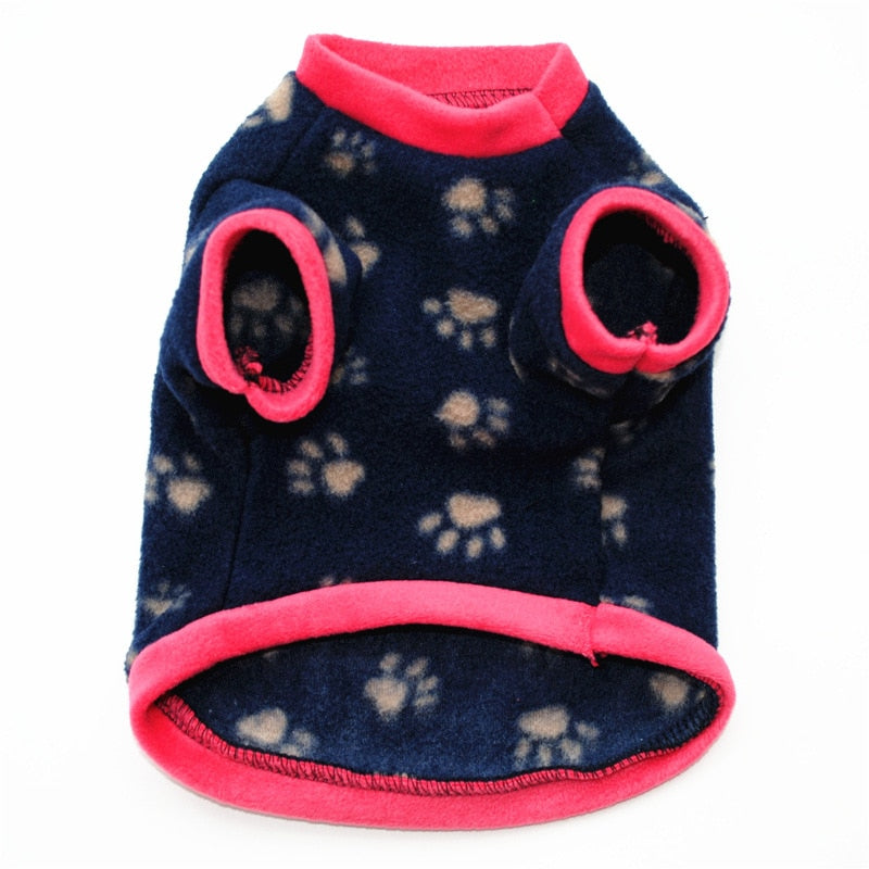 Warm Fleece Dog Clothing