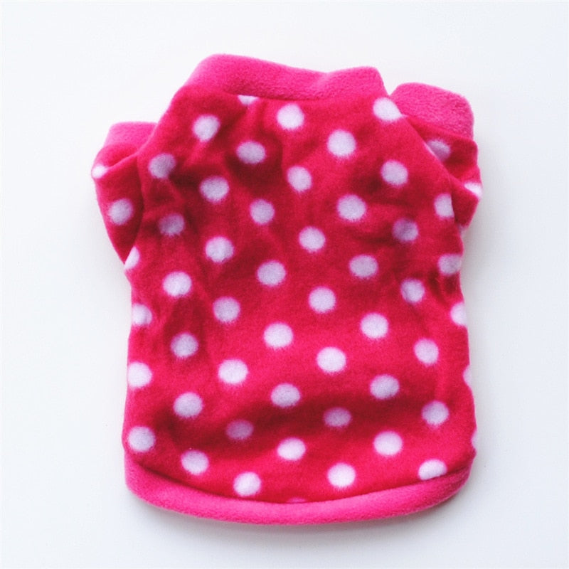 Warm Fleece Dog Clothing