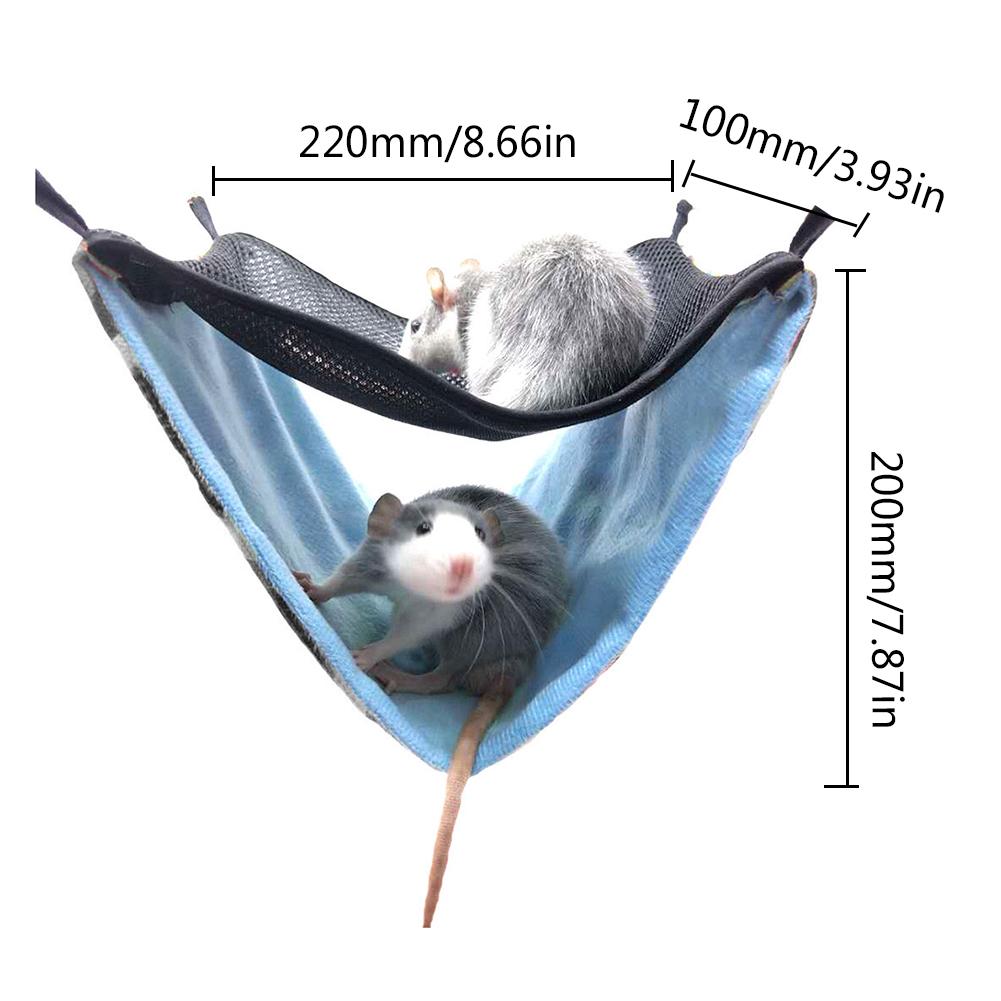 Hammock Nest Double Layer Breathable Mesh Hanging Bed