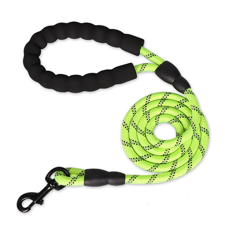 5ft/6.5ft/10ft Mid Size Dog Leash Pet 50-100lbs Luminating Night