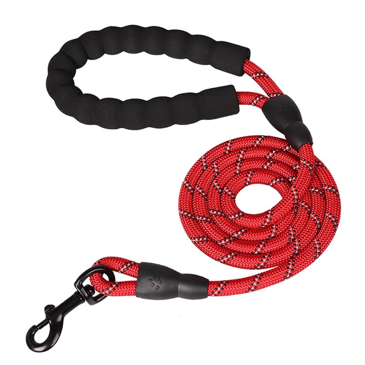 Large Dog Leash 100-200 lbs Reflective Leash For Big Dog