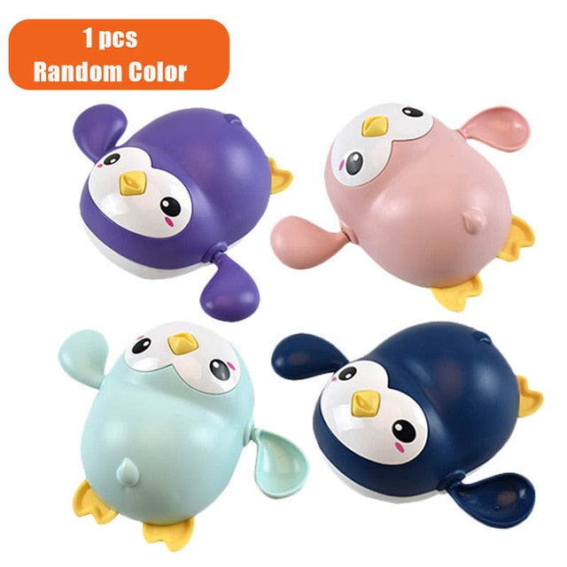 Baby Toys Bathing Ducks Cartoon Animal Whale Crab