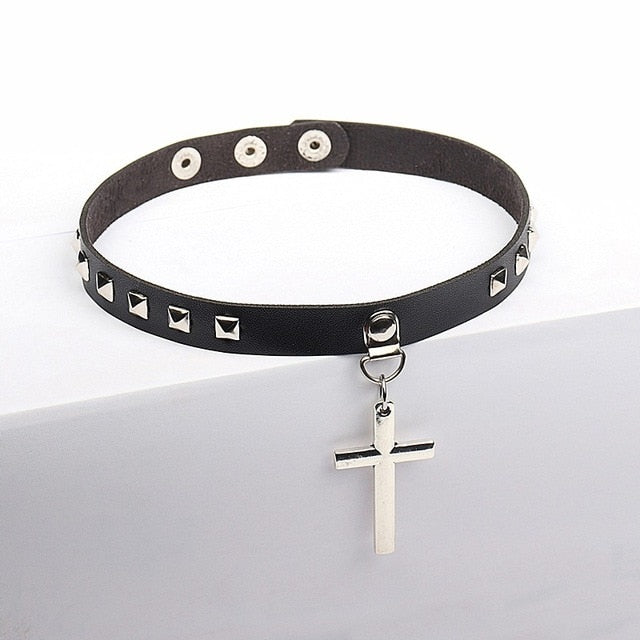 Sexy Gothic Choker Necklace Goth Punk