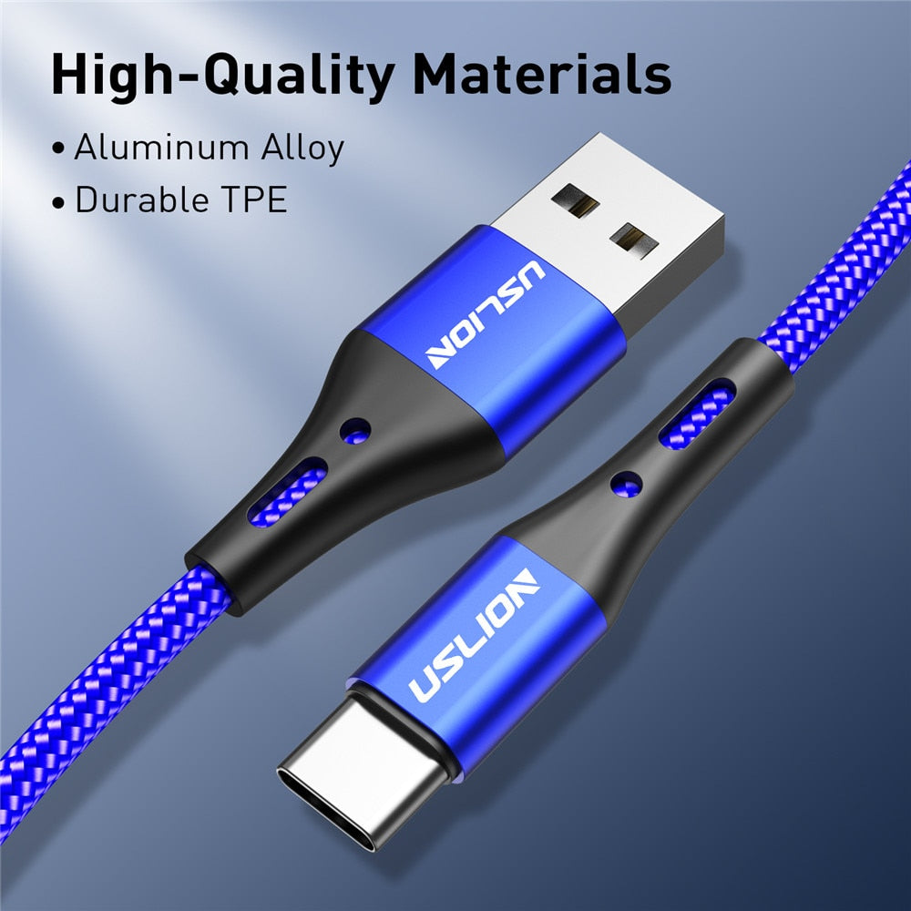 3FT USB A to USB Type C Cable