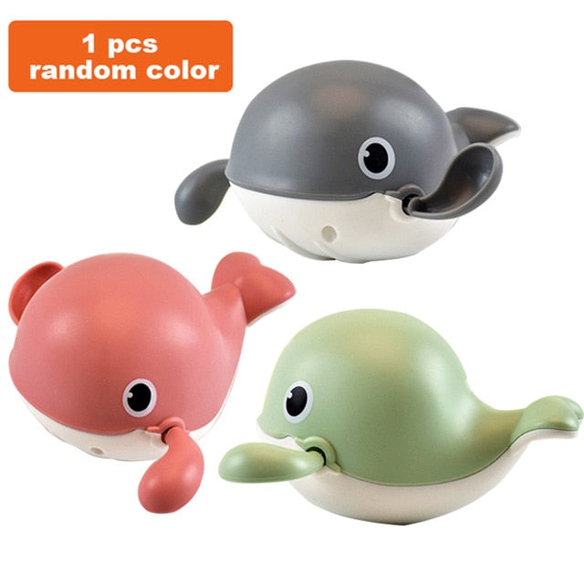 Baby Toys Bathing Ducks Cartoon Animal Whale Crab