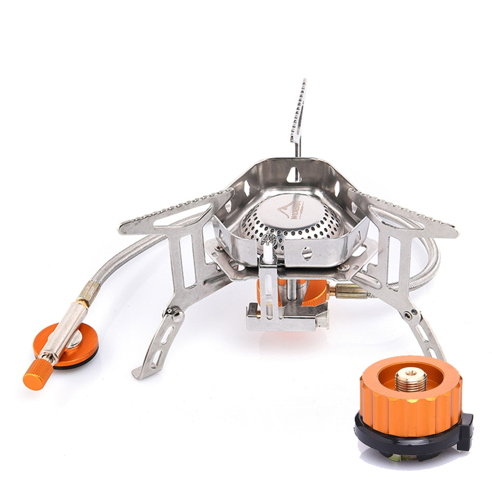 Camping Wind Proof Gas Burner Outdoor Stove Heater