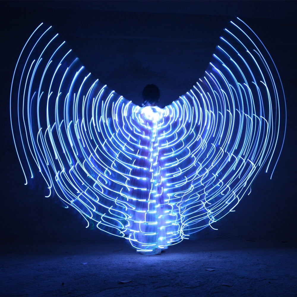 Belly Dance LED Wings Performance Butterfly Wings