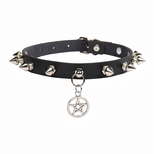 Sexy Gothic Choker Necklace Goth Punk