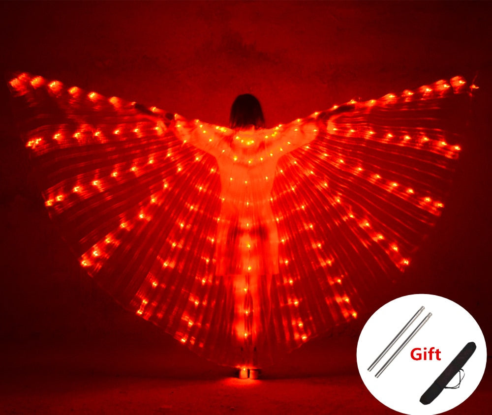 Belly Dance LED Wings Performance Butterfly Wings