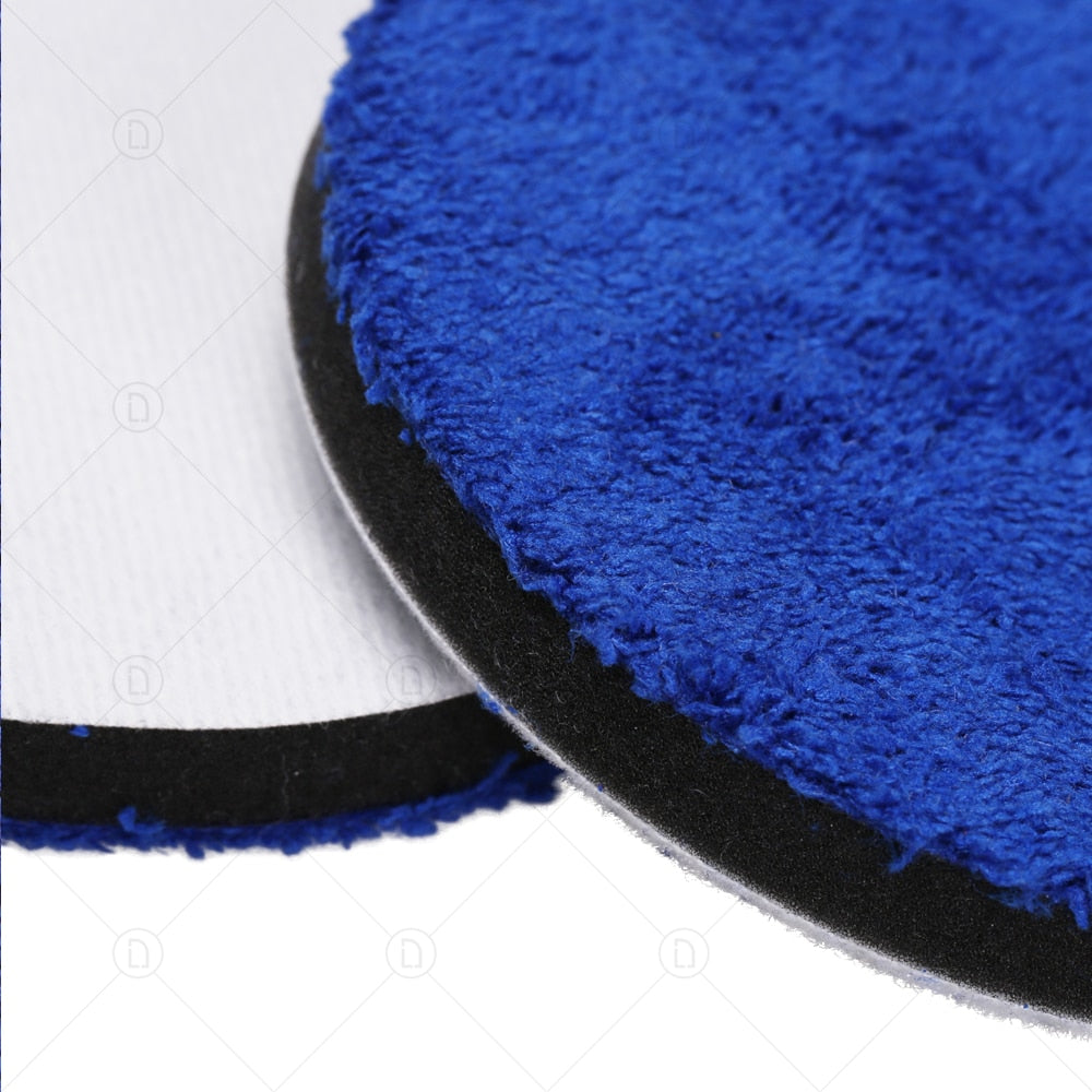 3/4/5/6/7 Inch Wax Buffer Pads Microfiber Polishing Pad