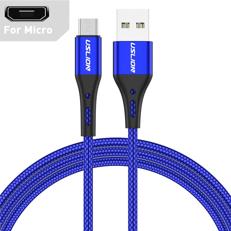 3A 1.5FT USB A to Micro USB Cable