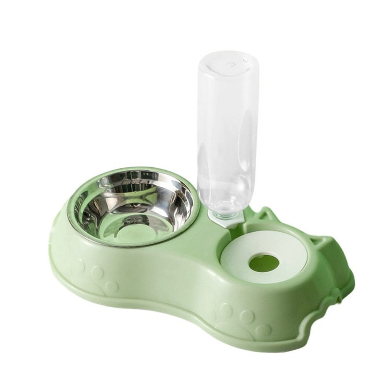 Cat Feeder Bowl and Water Dish