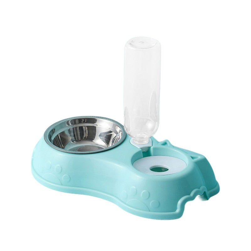 Cat Feeder Bowl and Water Dish