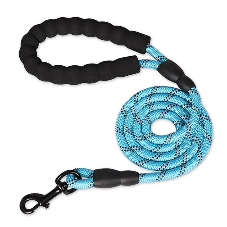 5ft/6.5ft/10ft Mid Size Dog Leash Pet 50-100lbs Luminating Night