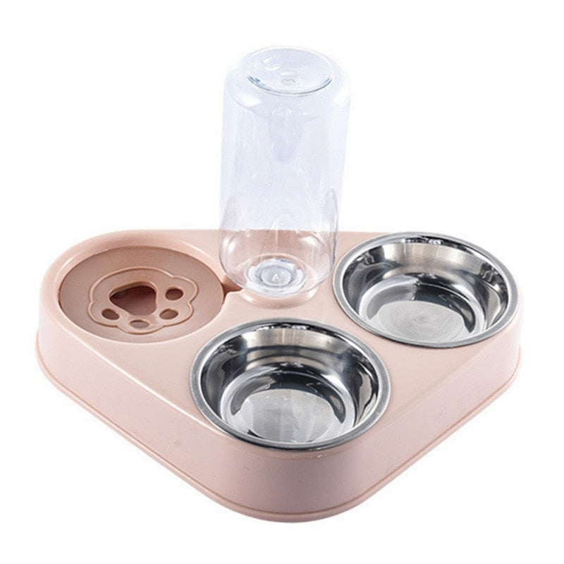 Cat Feeder Bowl and Water Dish