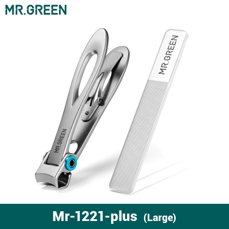 Nail Clippers Stainless Steel Two Sizes Fingernail Cutter Scissors