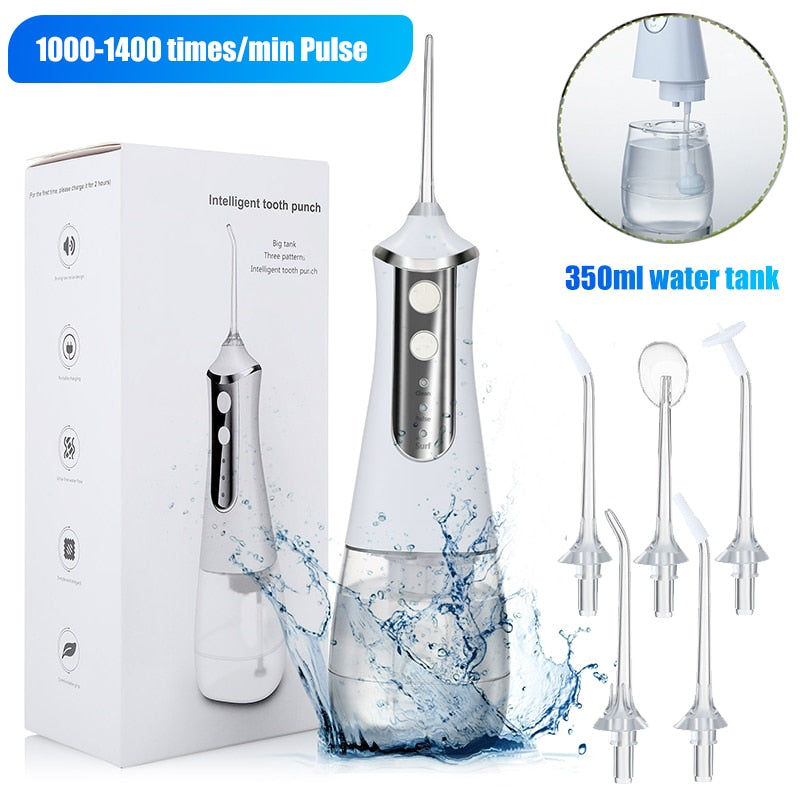 Dental Oral Irrigator Water Flosser Dental Water Jet Portable