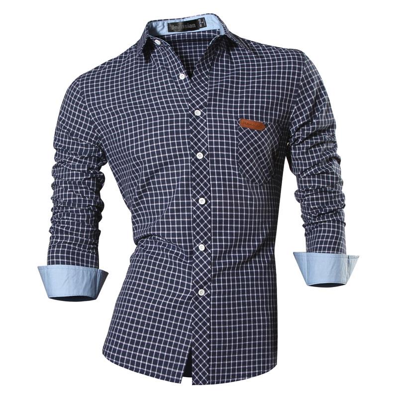 Men's Casual Dress Shirts Stylish Long Sleeve