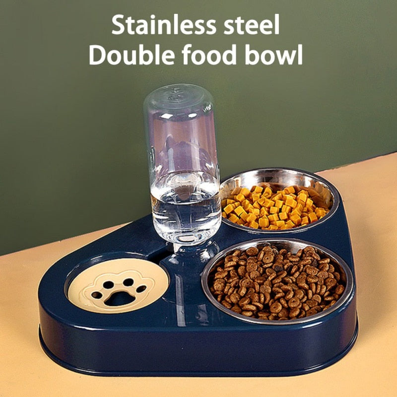 Cat Feeder Bowl and Water Dish