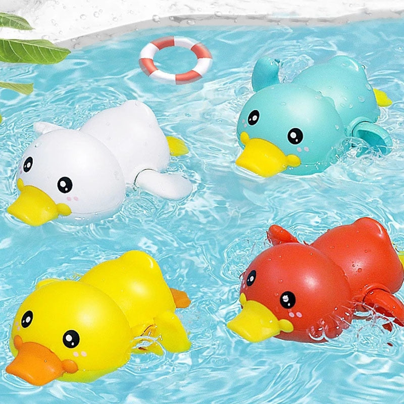 Baby Toys Bathing Ducks Cartoon Animal Whale Crab