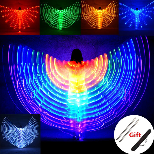 Belly Dance LED Wings Performance Butterfly Wings