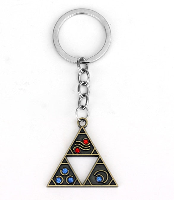 Zeldas Hylian Shield Keychain Breath of The Wild