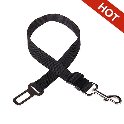 Adjustable Pet Cat Dog Car Seat  Belt Harness Lead Clip