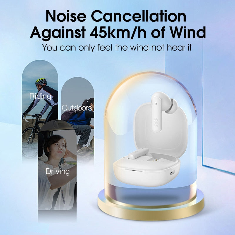 Wireless Earphone 40dB Noise Cancelling Bluetooth