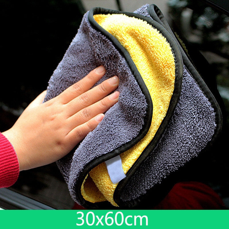 Professional Premium Microfiber Double Faced Plush Towels