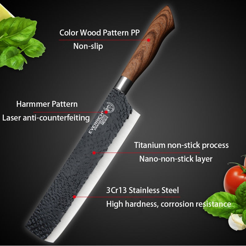 Stainless Steel Kitchen Knives Set