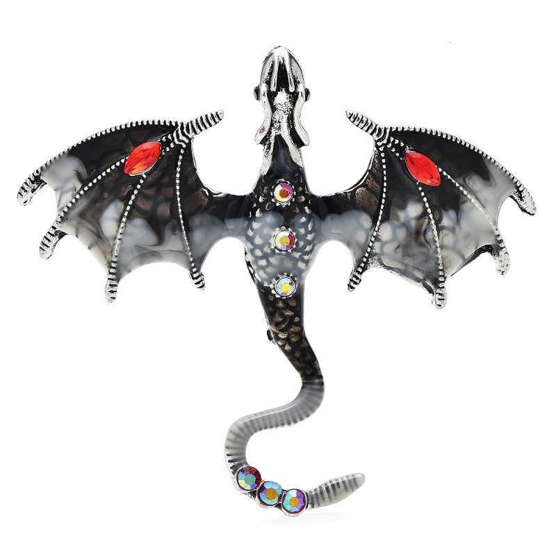 Dragon Brooches Multiple Colors